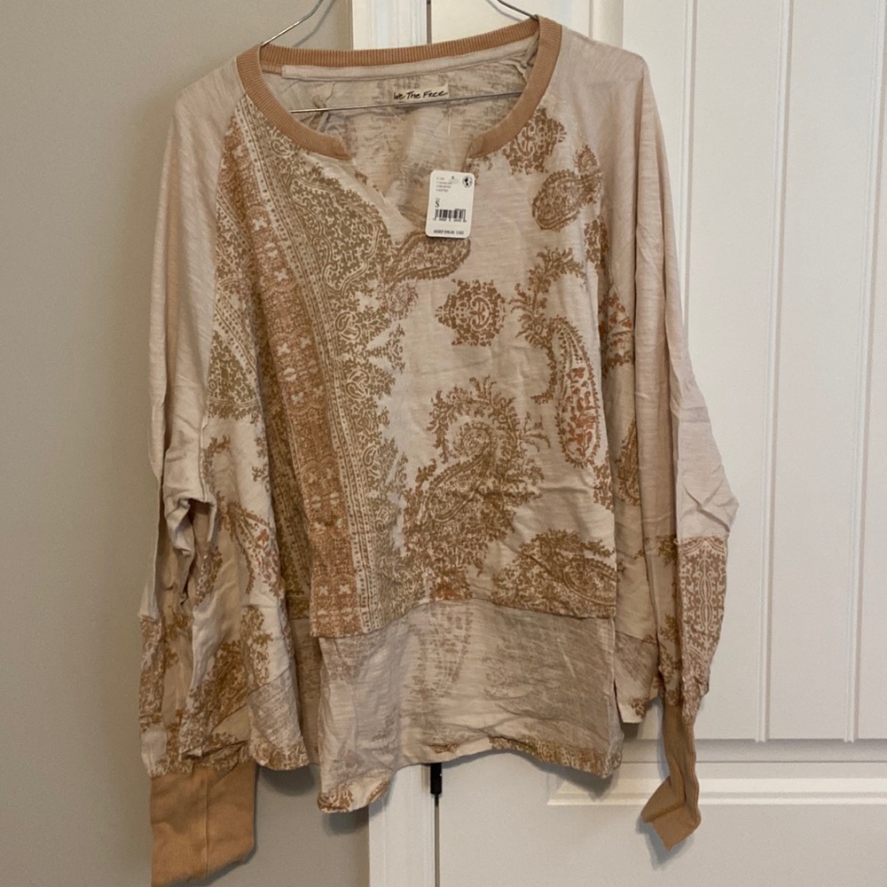 We The Free Womens Long Sleeve Top